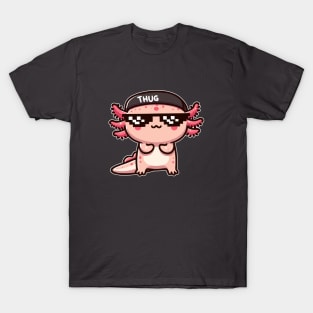 Thug axolotl life T-Shirt